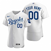 Kansas City Royals Customized Nike White 2020 Stitched MLB Flex Base Jersey,baseball caps,new era cap wholesale,wholesale hats